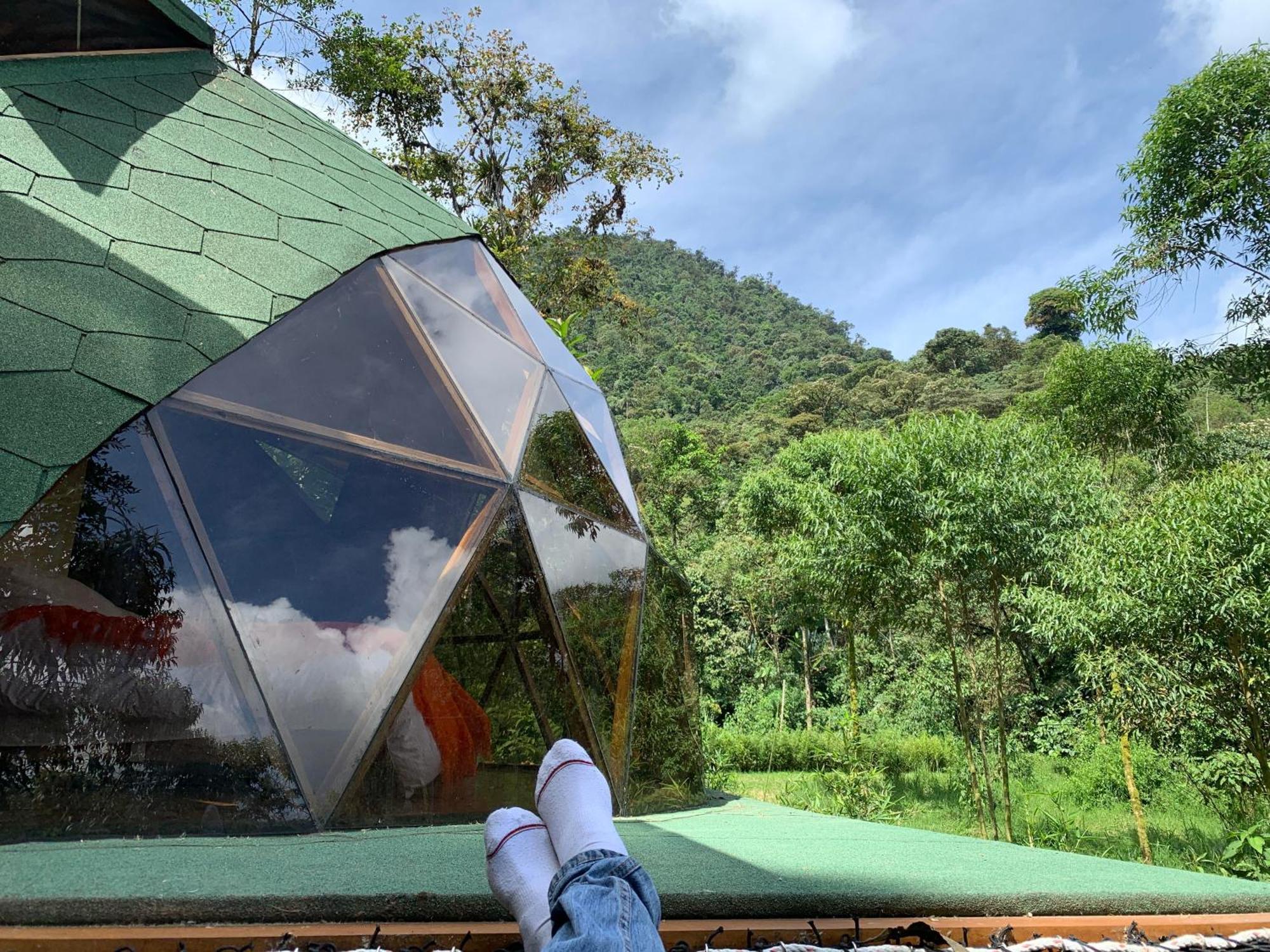 Magic Elf Glamping Lägenhet Mindo Exteriör bild